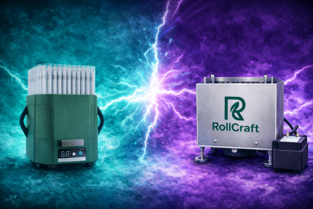 King Kone Pre Roll Machine vs RollCraft MRB