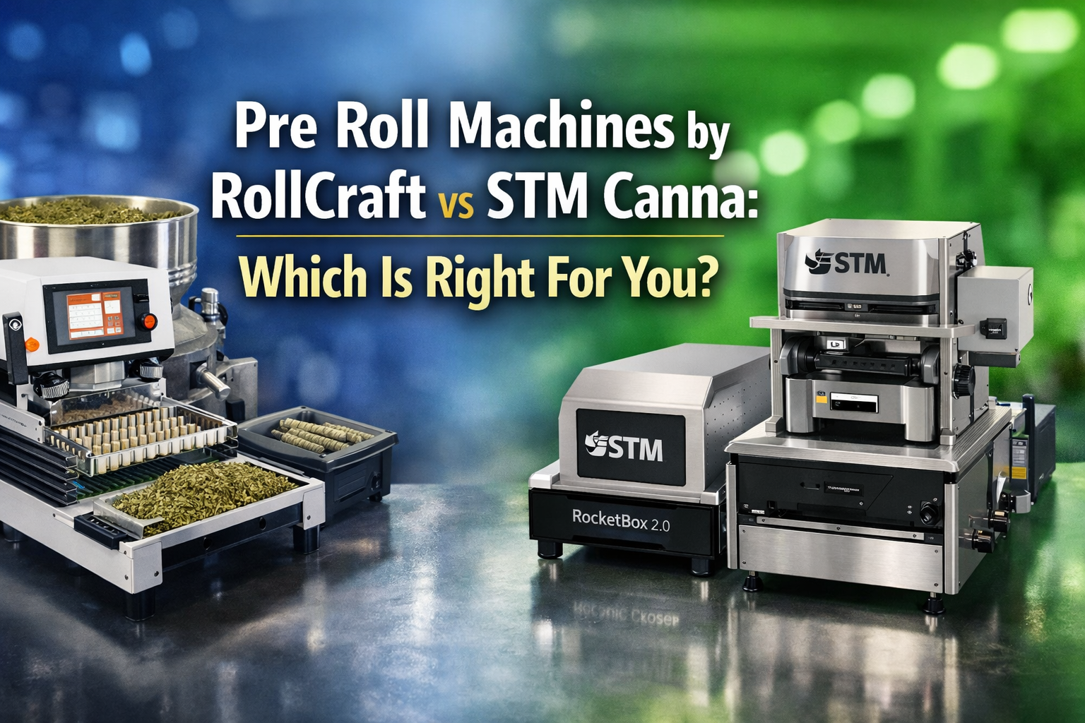 Pre Roll Machines by RollCraft vs STM Canna: Which Is Right For You?