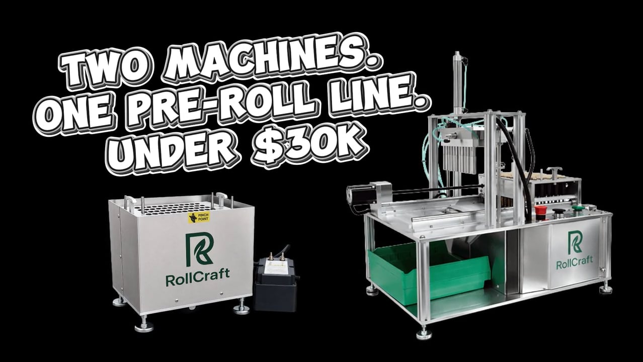 two machines one pre roll line under